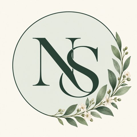 NS Balance and Admin botanical logo